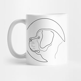 Saint Bernard dog Mug
